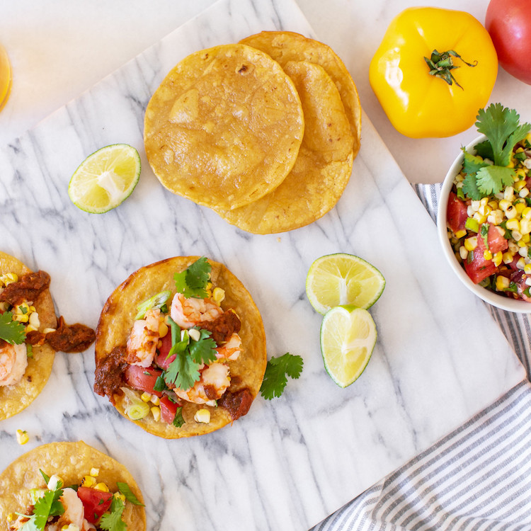 Picture of Little Rey's Shrimp Tostadas